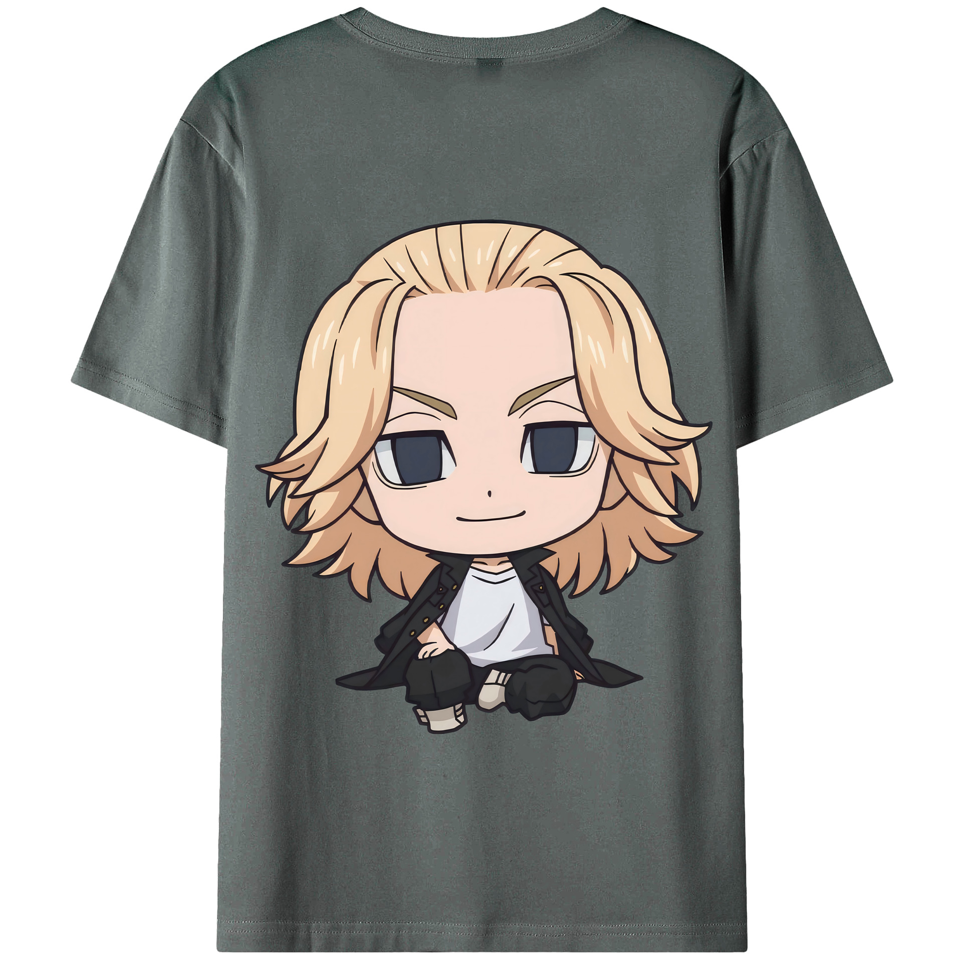 （画像用） 東京リベンジャーズ Tokyo Revengers 綿100％半袖Tシャツ（背面プリント）